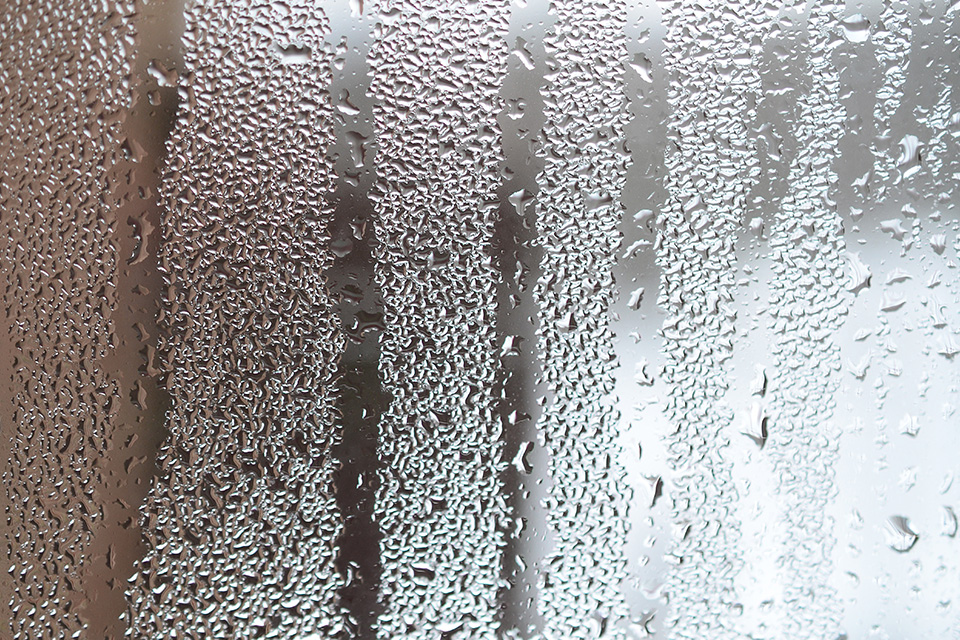 Condensation water droplets