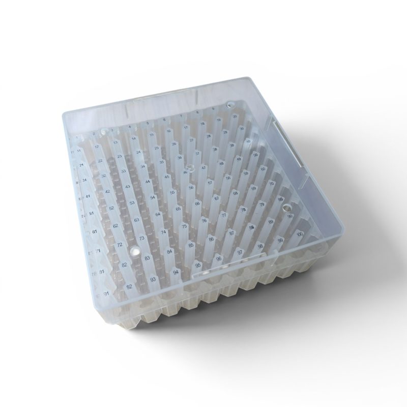 100 x 2ml Capacity Polypropylene Storage Box